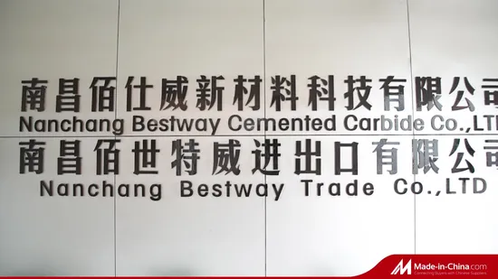 터널 보링 머신용 경질 합금/경질 금속 실드 커터